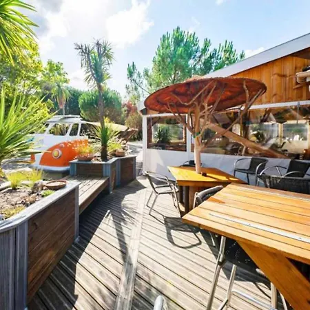 Zecamping 4 A 5Km De La Plage Piscine Chauffee Toboggans Dog Friendly *